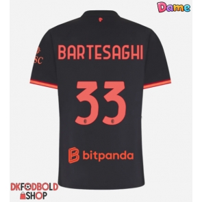 AC Milan Davide Bartesaghi #33 Tredje trøje Dame 2026-27 Kort ærmer